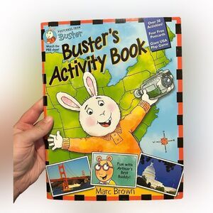 BUSTER'S ACTIVITY BOOK (POSTCARDS FROM BUSTER) By Marc Brown Rare Brand New